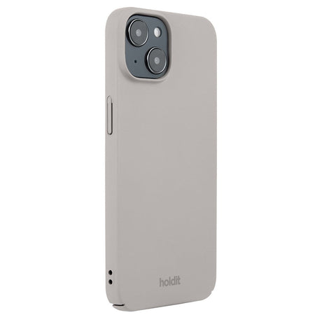 Holdit iPhone 14 / 13 Slim Plastic Case - Taupe