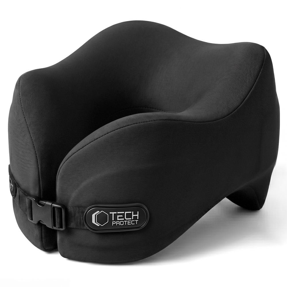 Tech-Protect ComfortRest Travel Neck Pillow - Black