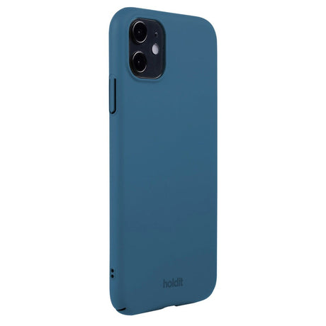 Holdit iPhone 11 Slim Plastic Case - Denim Blue