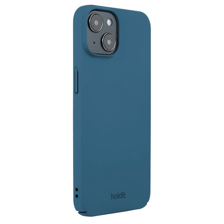 Holdit iPhone 14 / 13 Slim Plastic Case - Denim Blue