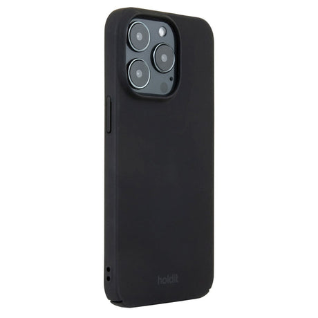 Holdit iPhone 15 Pro Slim Plastic Case - Black