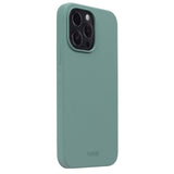 Holdit iPhone 15 Pro Max Soft Touch Silicone Case - Moss Green