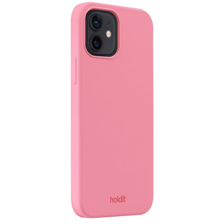 Holdit iPhone 12 / 12 Pro Soft Touch Silikone Case - Rouge Pink