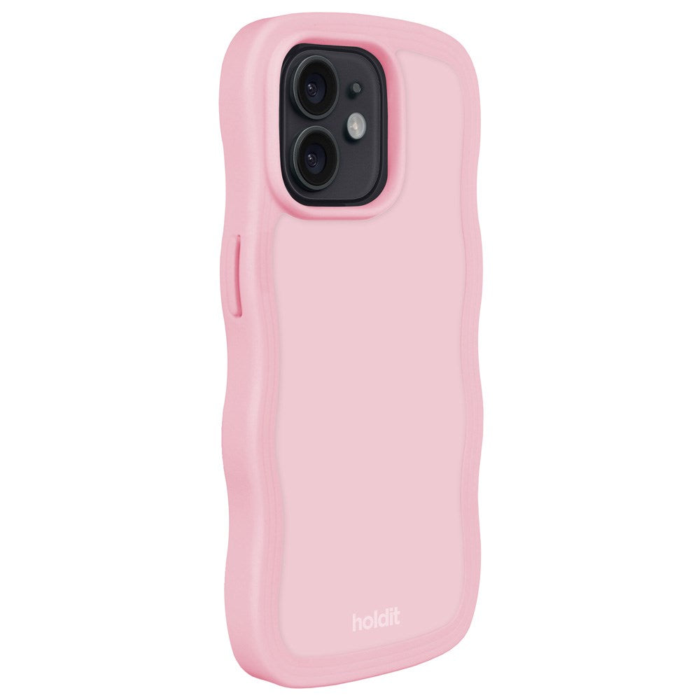 Holdit iPhone 12 / 12 Pro Wavy Case - Pink