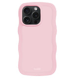 Holdit iPhone 15 Pro Max Wavy Case - Pink