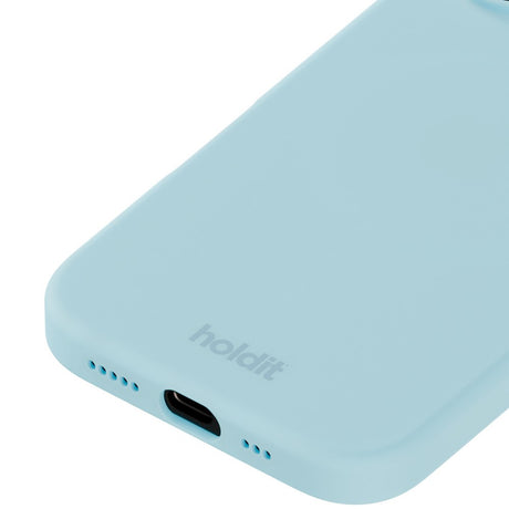 Holdit iPhone 16 Soft Touch Silikone Case - Mineral Blue