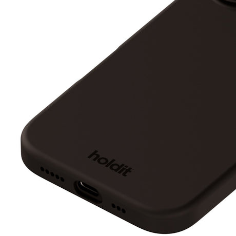 Holdit iPhone 16 Plus Soft Touch Silikone Case - Black