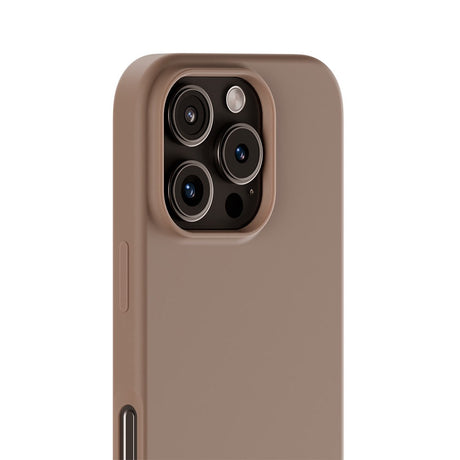 Holdit iPhone 16 Pro Soft Touch Silikone Case - Mocha Brown