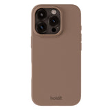 Holdit iPhone 16 Pro Max Soft Touch Silikone Case - Mocha Brown