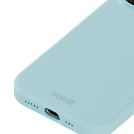 Holdit iPhone 16 Pro Max Soft Touch Silikone Case - Mineral Blue