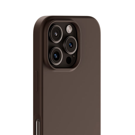 Holdit iPhone 16 Pro Soft Touch Silikone Case - Chocolate