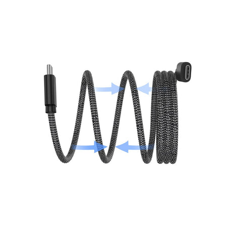 Smartline 60W Magnetic Cable USB-C to USB-C 1m - Black