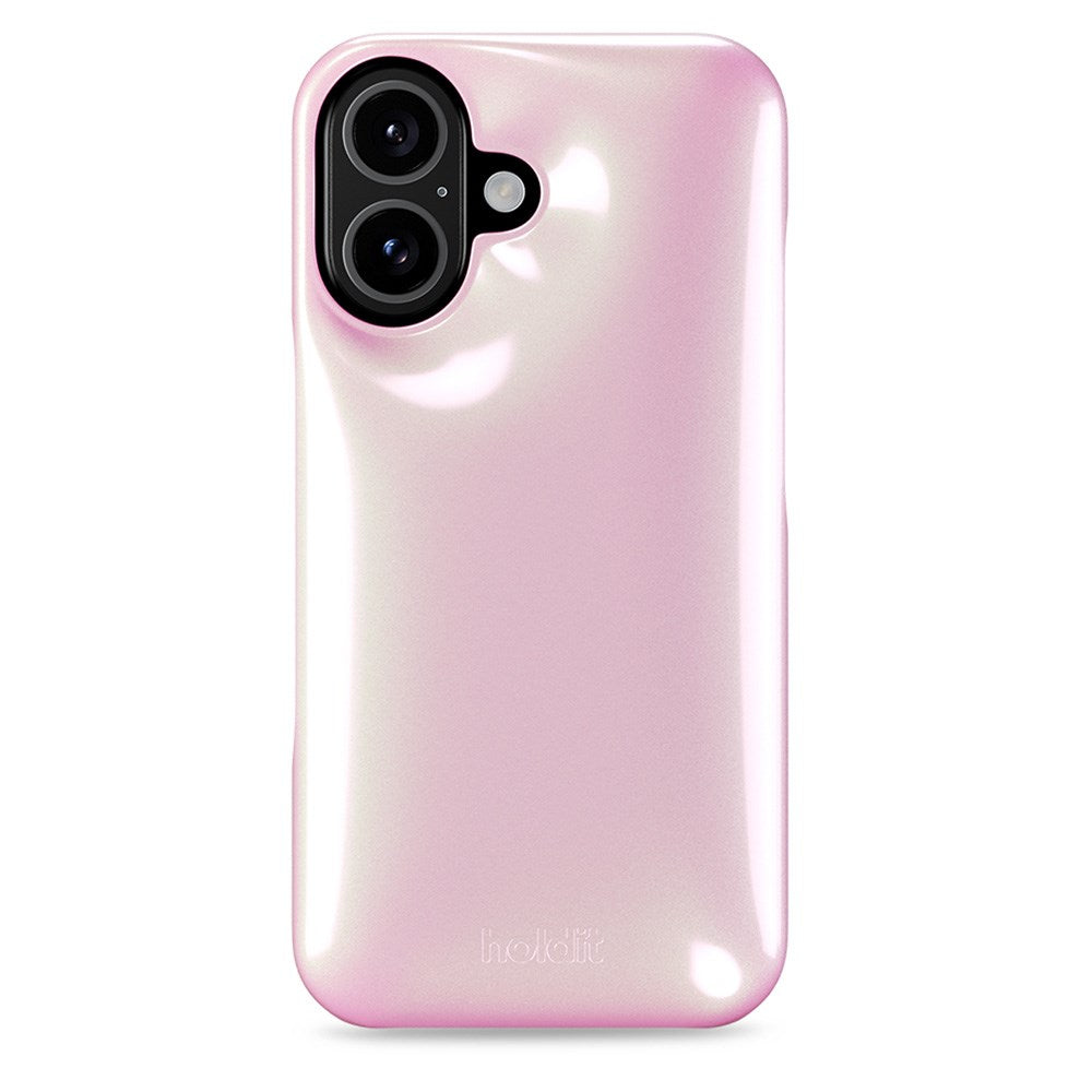 Holdit iPhone 16 Puffy Case - Glazed Pink