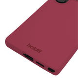 Holdit Samsung Galaxy S25 Ultra Soft Touch Silikone Case - Red Velvet