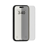 iPhone 16 Pro Max Holdit Tempered Glass 9H Screen Protection with Privacy Function - Transparent