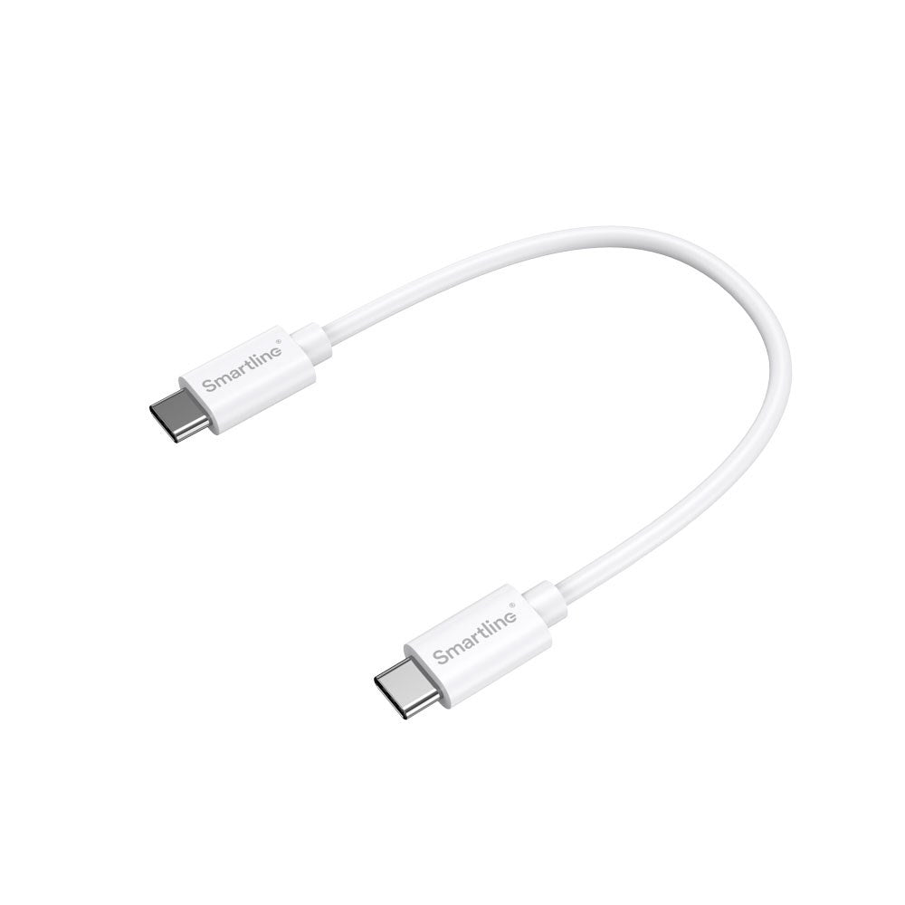 Smartline 60W USB-C to USB-C Cable 20cm - White