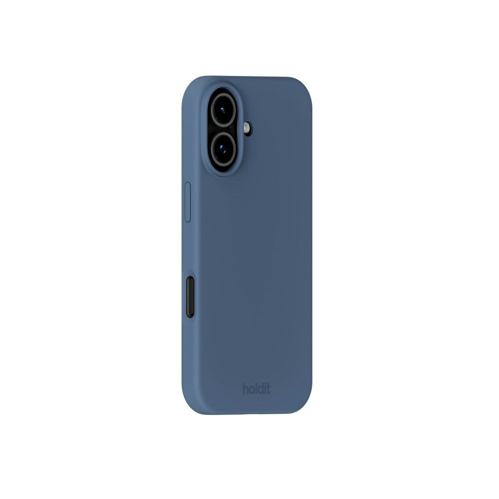 Holdit iPhone 17 Soft Touch Silicone Case - Pacific Blue