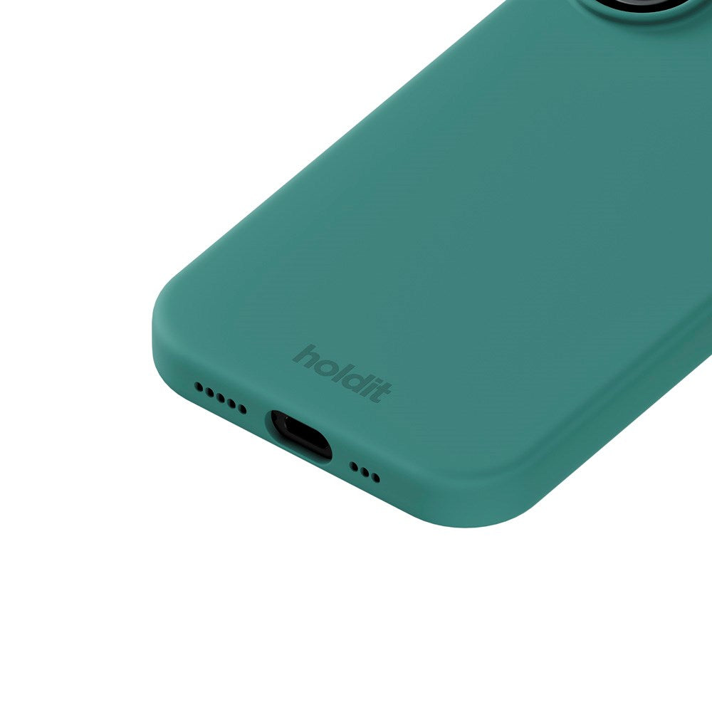 Holdit iPhone 17 Soft Touch Silicone Case - Moss Green