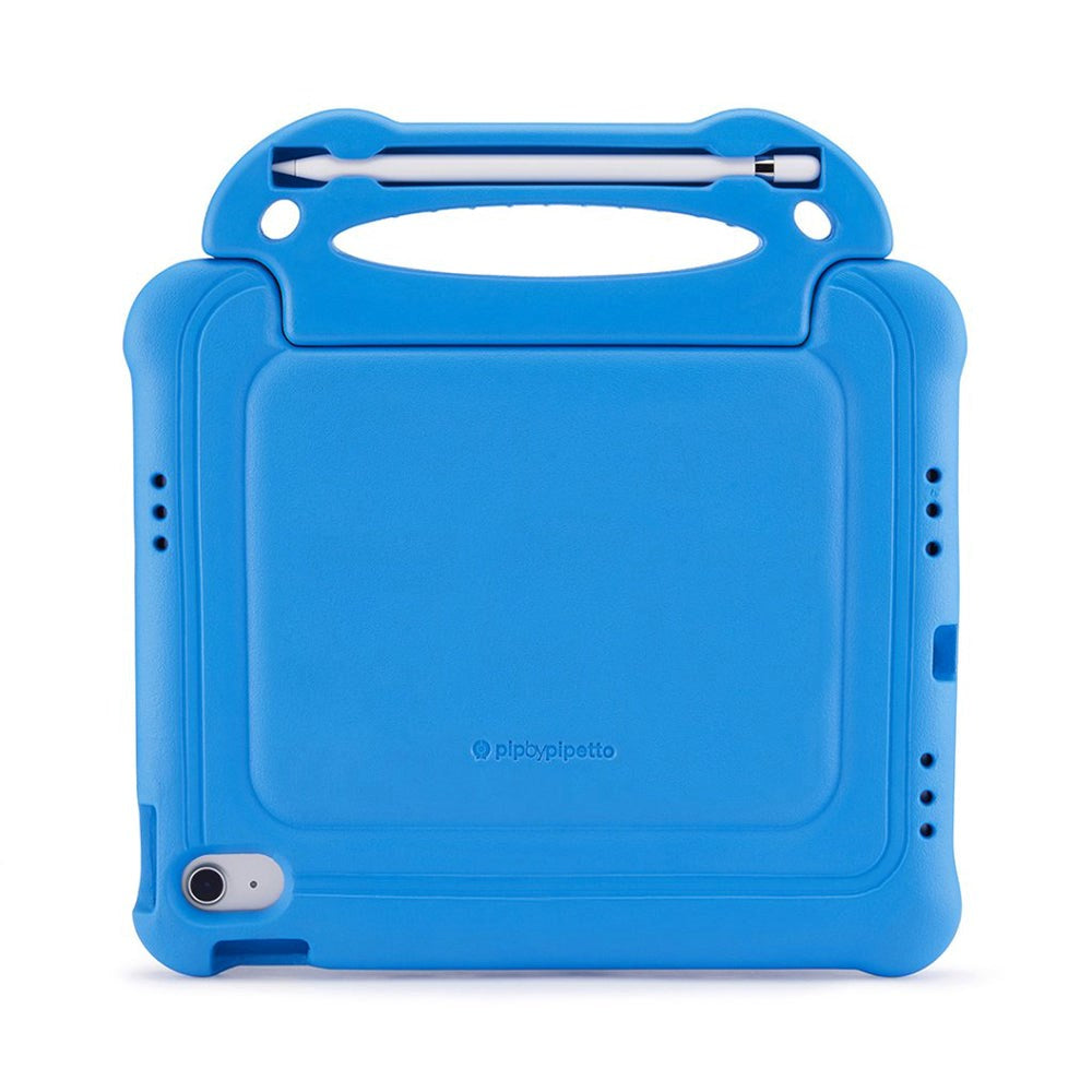 iPad 10.9" (2024/2022) Pipetto Children's Case w. Handle and Stand Function - Blue