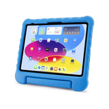 iPad 10.9" (2024/2022) Pipetto Children's Case w. Handle and Stand Function - Blue