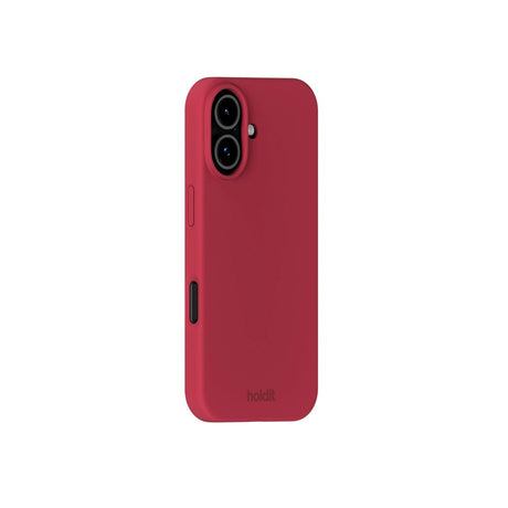 Holdit iPhone 17 Soft Touch Silicone Case - Red Velvet