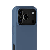 Holdit iPhone 17 Pro Soft Touch Silicone Case - Pacific Blue