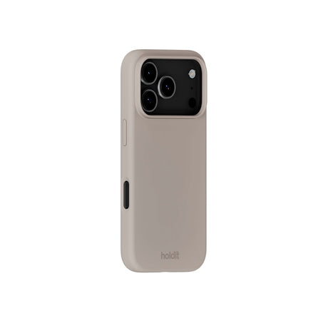 Holdit iPhone 17 Pro Soft Touch Silicone Case - Taupe