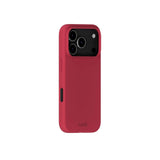 Holdit iPhone 17 Pro Soft Touch Silicone Case - Red Velvet