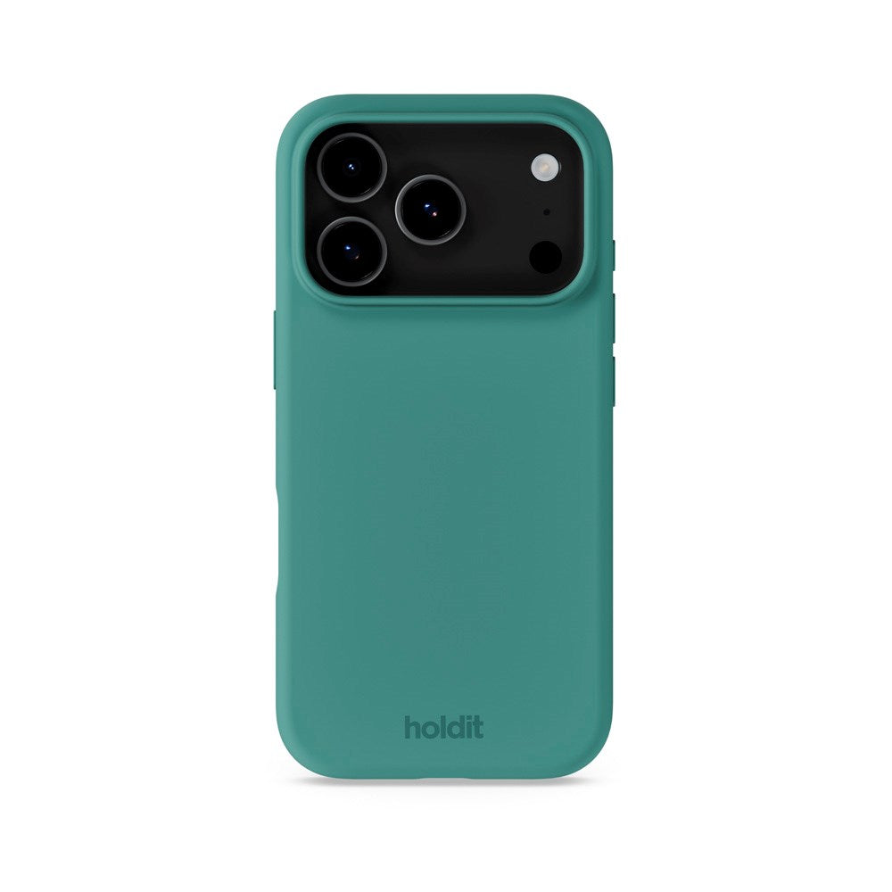 Holdit iPhone 17 Pro Max Soft Touch Silicone Case - Moss Green