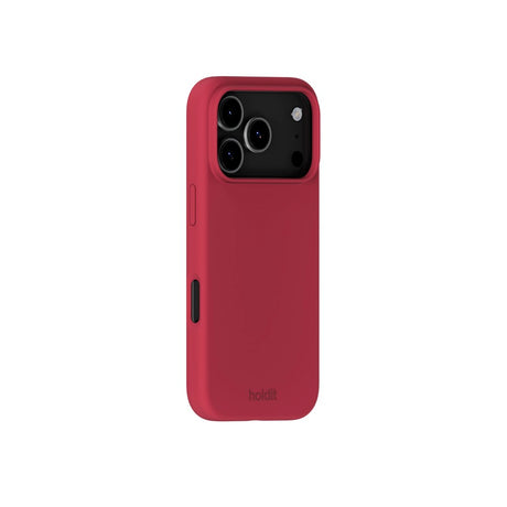 Holdit iPhone 17 Pro Max Soft Touch Silicone Case - Red Velvet