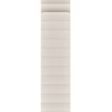 Apple Watch (42/44/SE/45/46/49mm) Holdit Silicone Magnet Watch Strap - Light Beige / Beige