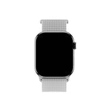 Apple Watch (38/40/SE/41/42mm) Holdit Nylon Watch Strap with Velcro Closure - Grey
