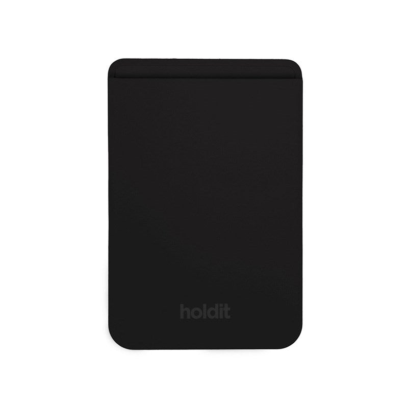 Holdit MagSafe Silicone Card Holder - Black