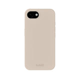 Holdit iPhone 16e Soft Touch Silicone Case - Light Beige