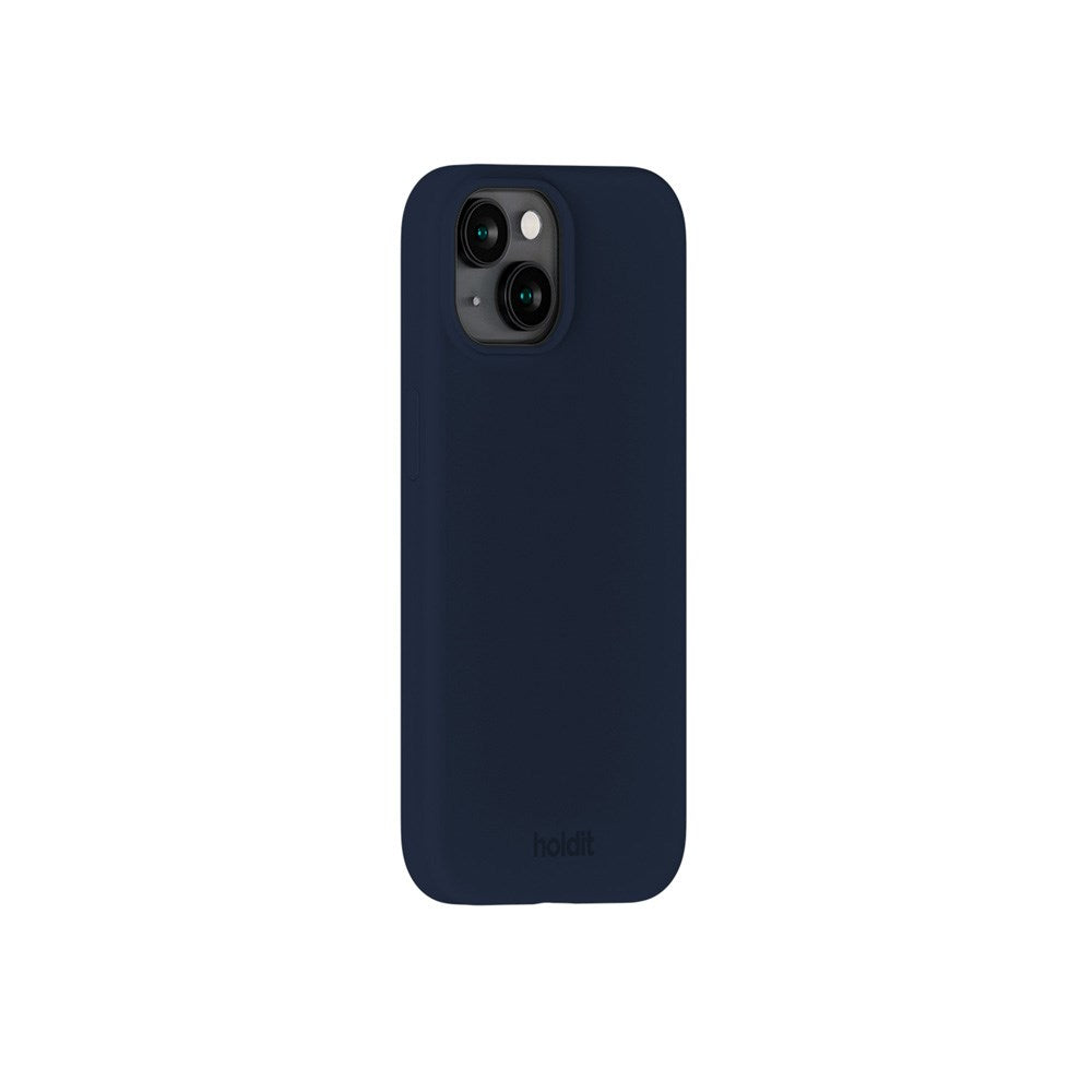 Holdit iPhone 14 / 13 Soft Touch Silikone Case - Midnight Blue