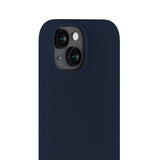 Holdit iPhone 15 Soft Touch Silikone Case - Midnight Blue