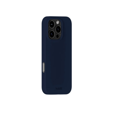 Holdit iPhone 16 Pro Max Soft Touch Silikone Case - Midnight Blue