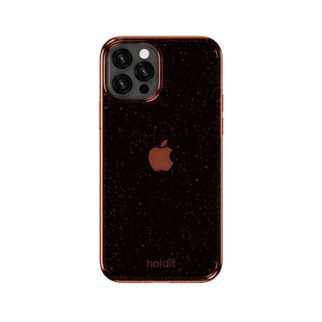 Holdit iPhone 12 / 12 Pro Glitter Case - Amber