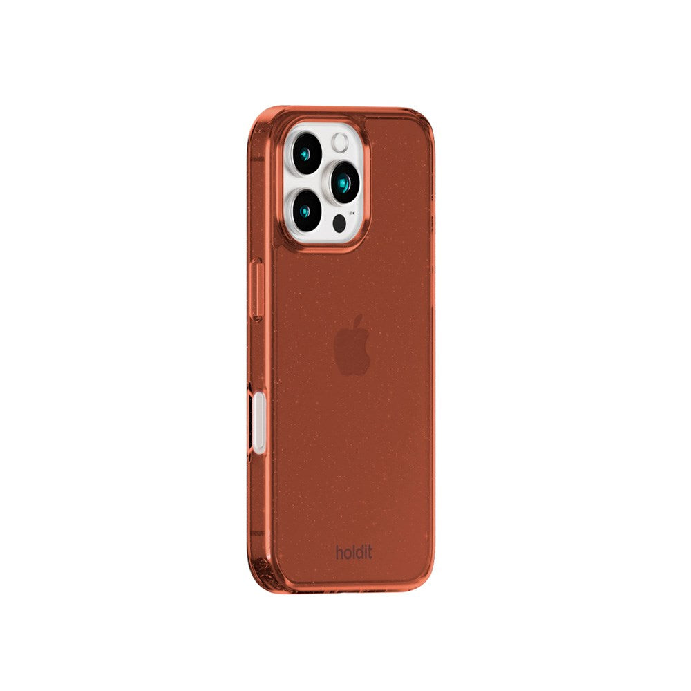 Holdit iPhone 16 Pro Glitter Case - Amber