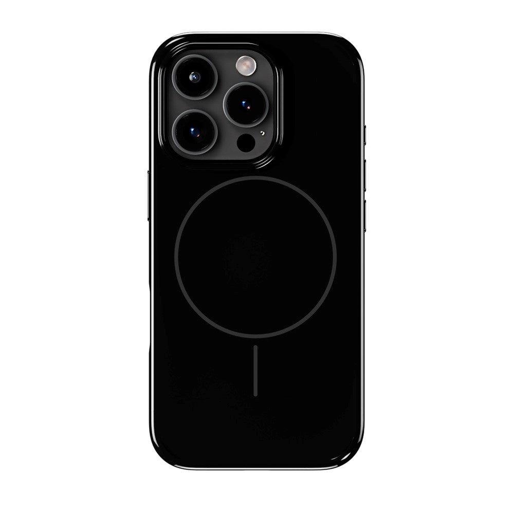 Holdit iPhone 16 Pro Mono Case - MagSafe Compatible - Black / Gray