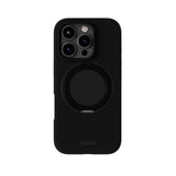 iPhone 16 Pro Holdit Silicone Stand Case - Black