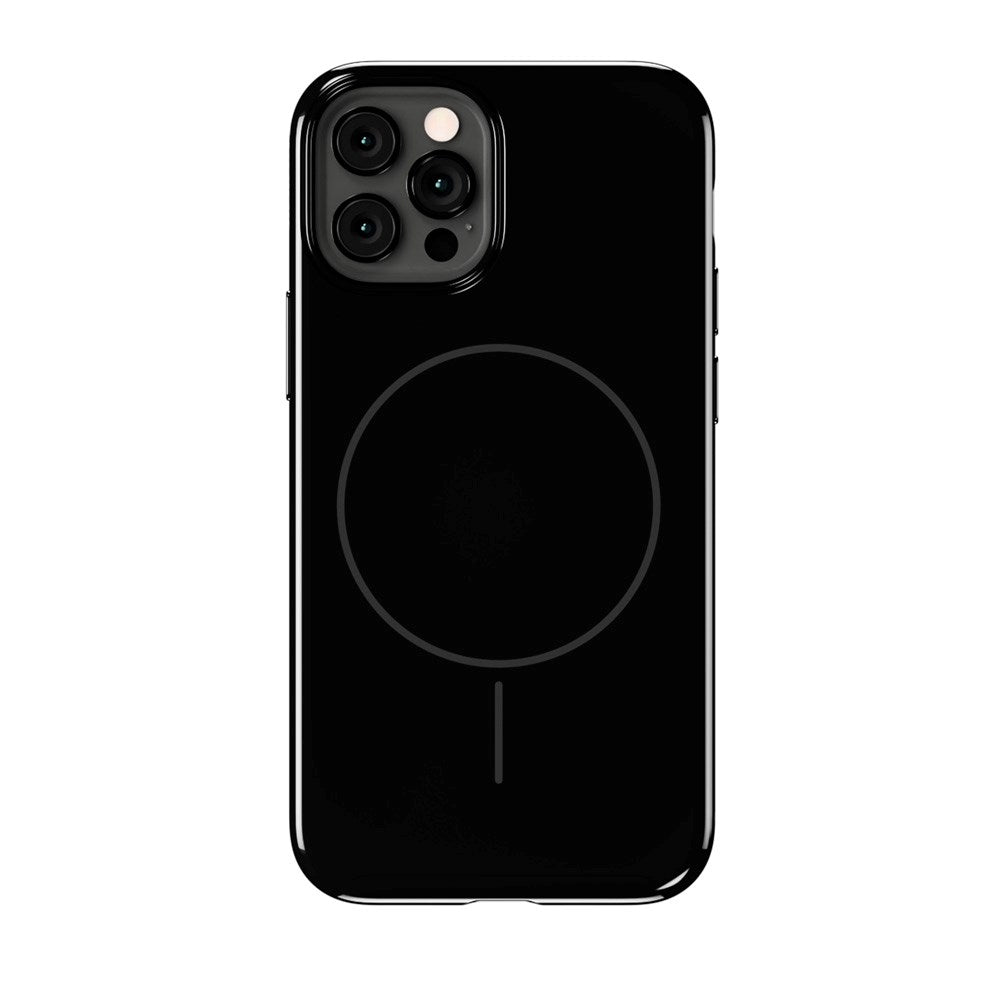 Holdit iPhone 12 / 12 Pro Mono Case - MagSafe Compatible - Black / Gray