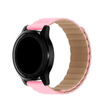 Universal Holdit Silicone Magnet Strap (20mm) - Pink / Beige