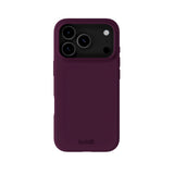 Holdit iPhone 17 Pro Max Soft Touch Silicone Case - Deep Plum