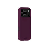 Holdit iPhone 17 Pro Max Soft Touch Silicone Case - Deep Plum