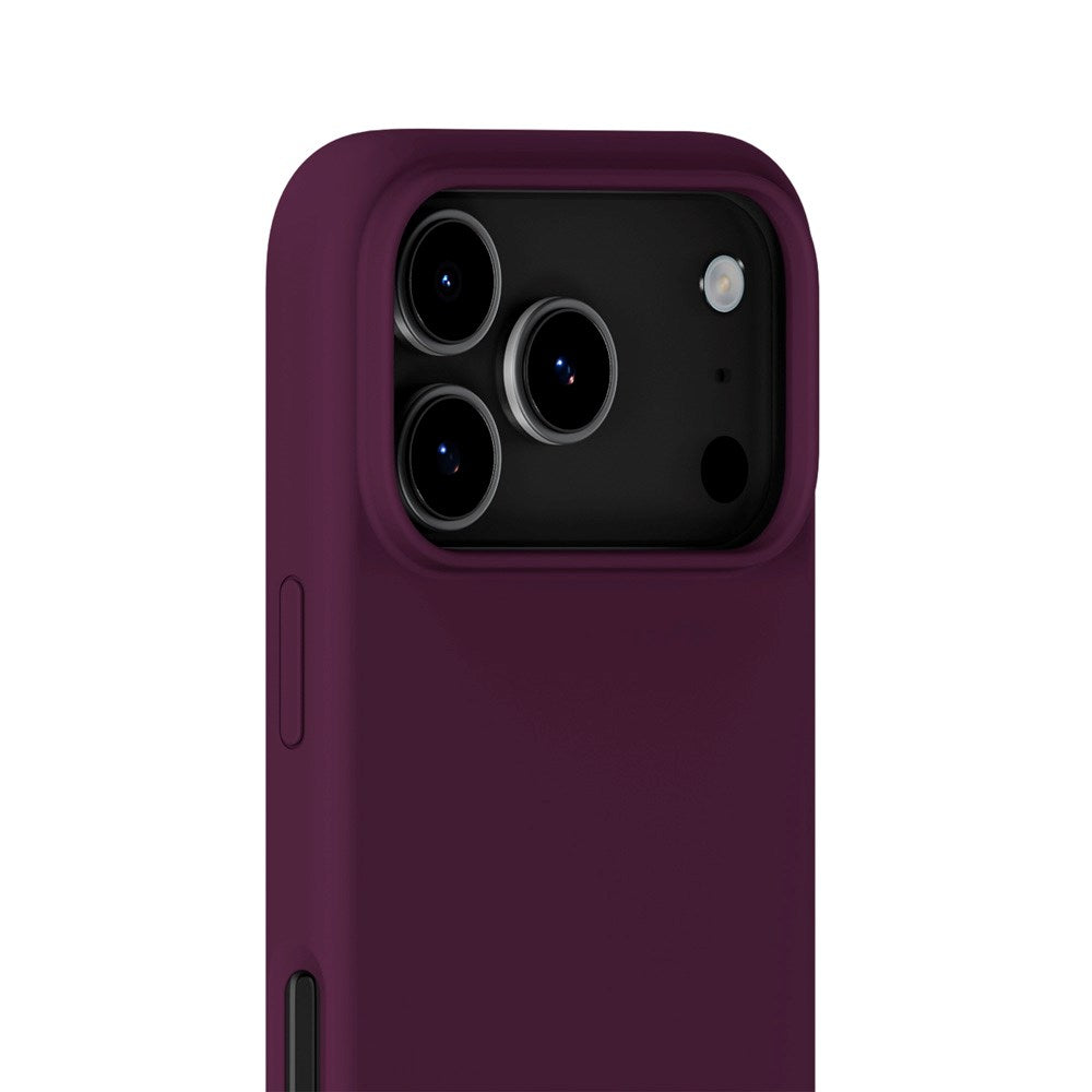 Holdit iPhone 17 Pro Max Soft Touch Silicone Case - Deep Plum