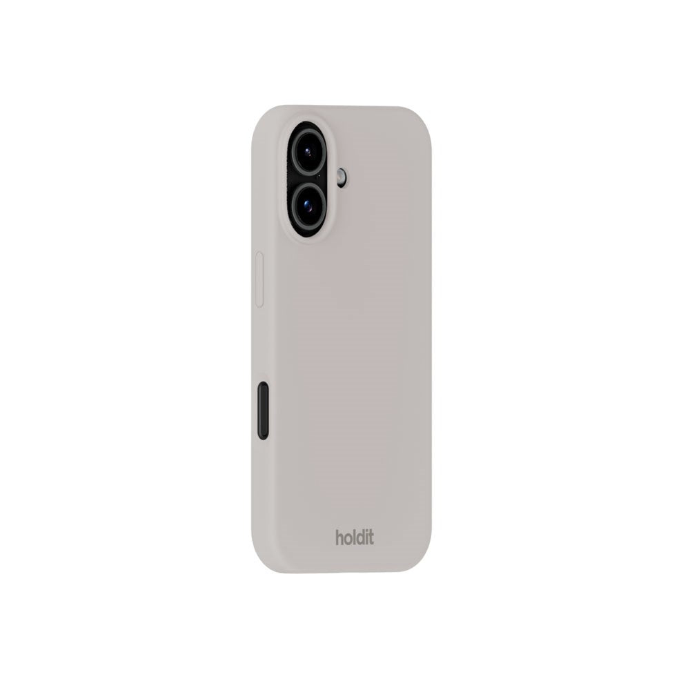 iPhone 17 Holdit Soft Touch Silicone Case - Wool Gray