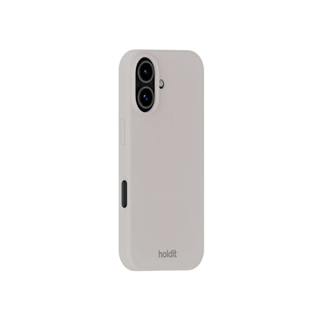 iPhone 17 Holdit Soft Touch Silicone Case - Wool Gray