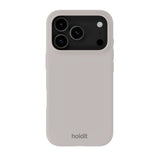 iPhone 17 Pro Holdit Soft Touch Silicone Case - Wool Gray