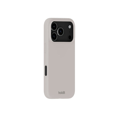 iPhone 17 Pro Holdit Soft Touch Silicone Case - Wool Gray